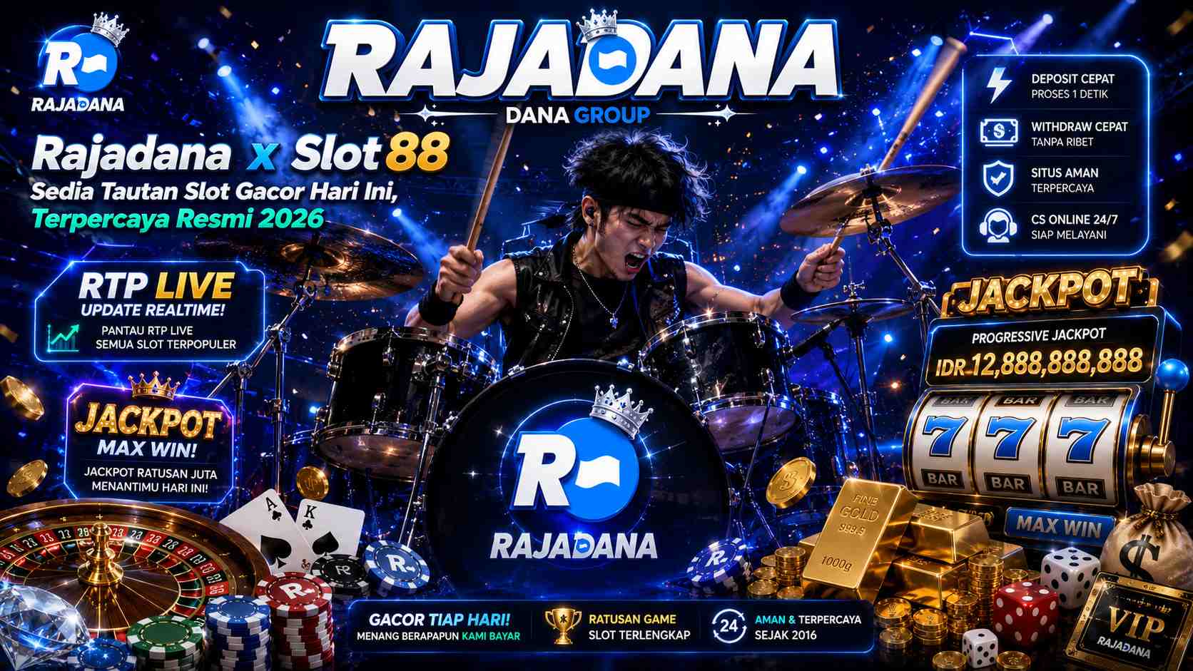 Rajadana — Slot Gacor Maxwin Terbaik Indonesia 2026